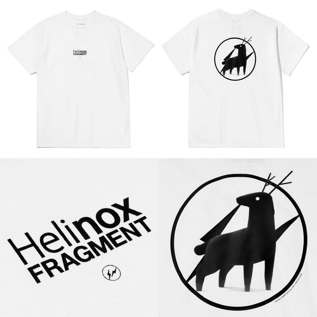 fragment design x Helinox Tee, 男裝, 上身及套裝, T-shirt、恤衫、有