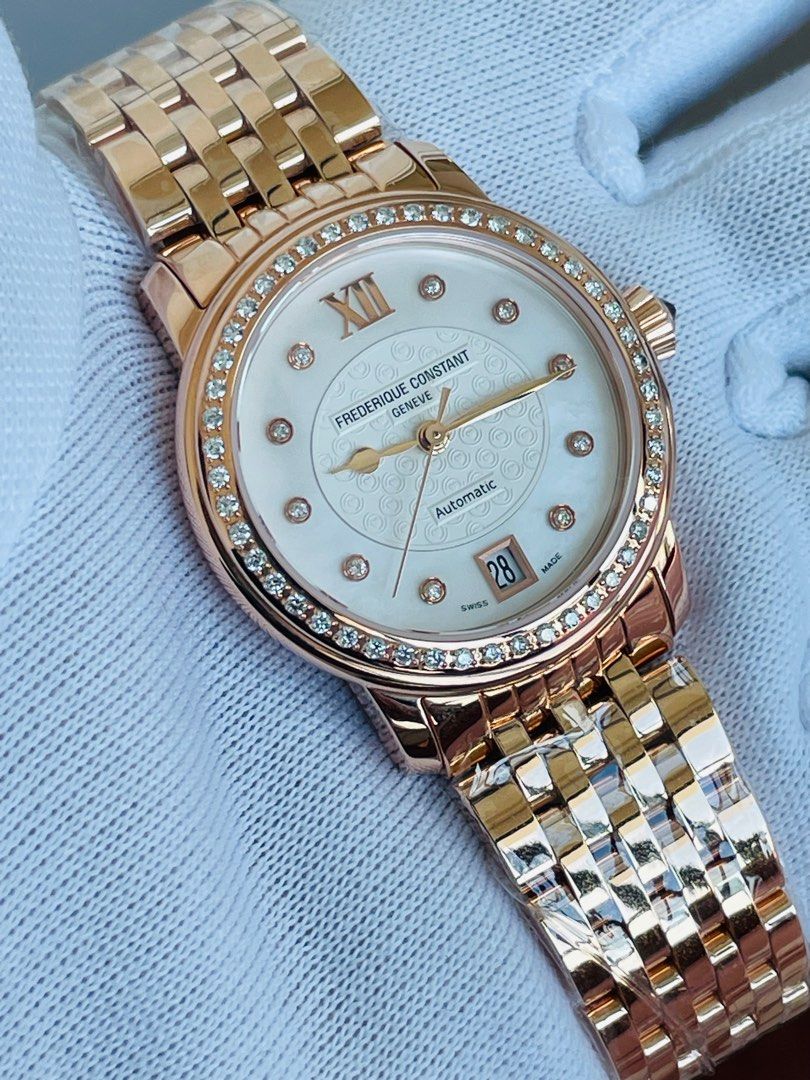 Frederique constant diamond deals ladies watch