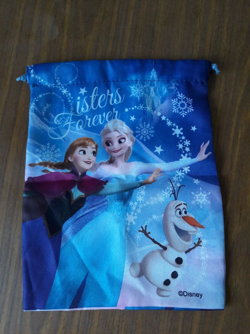 Free with Purchase Disney s Frozen Drawstring Bag Babies Kids