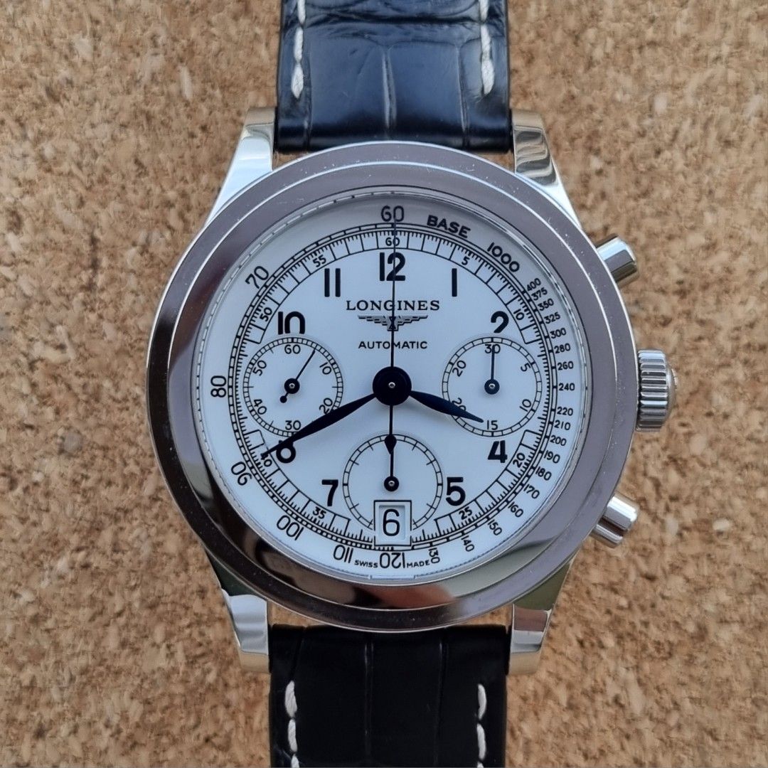 FULL SET Longines 1942 Heritage Chronograph