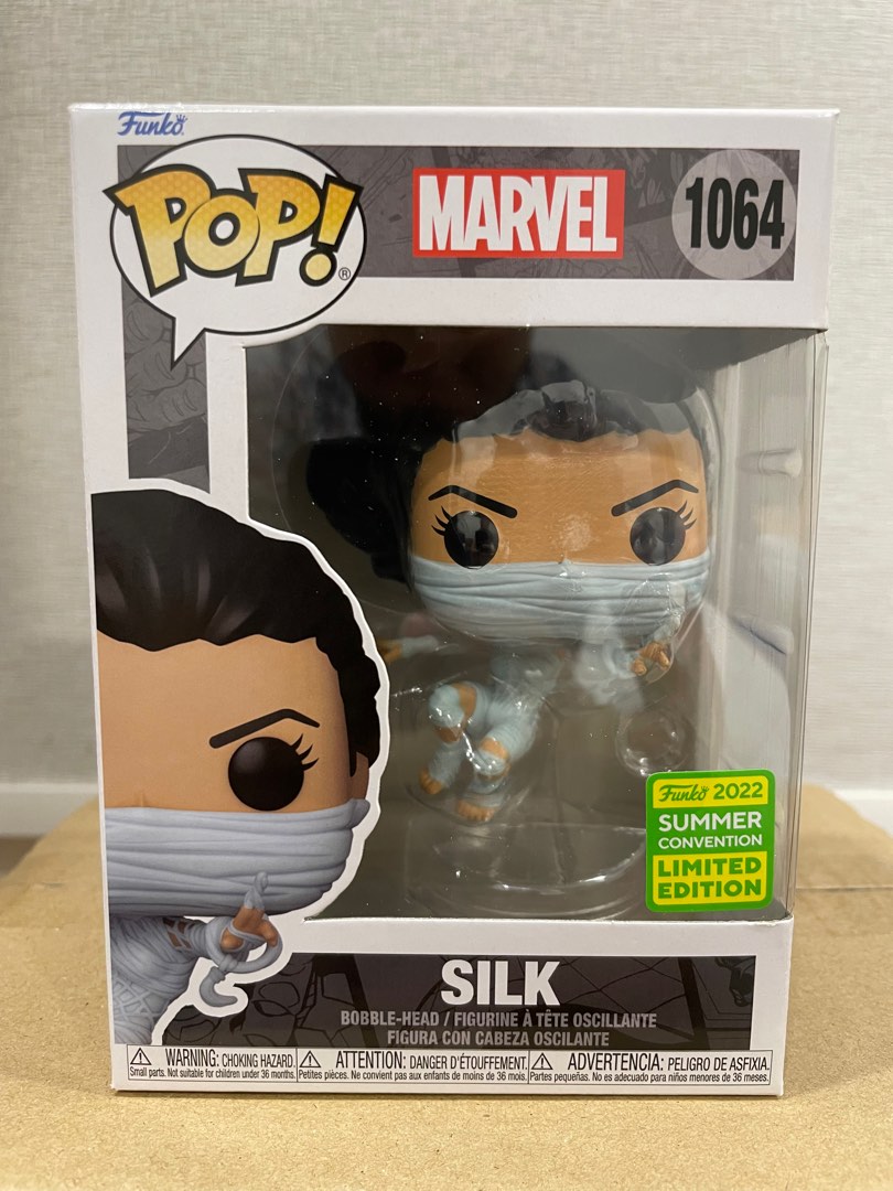 Funko Pop! Marvel: Spider-Man – Silk Pop 1064 – Edizione Limitata Summer Convention 2022