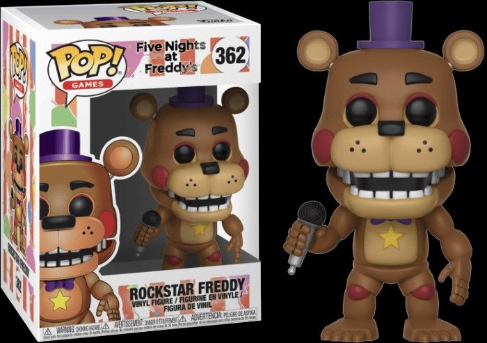 Funko Pop! Games: Five Nights at Freddy's 6 Pizza Sim - Rockstar Freddy
