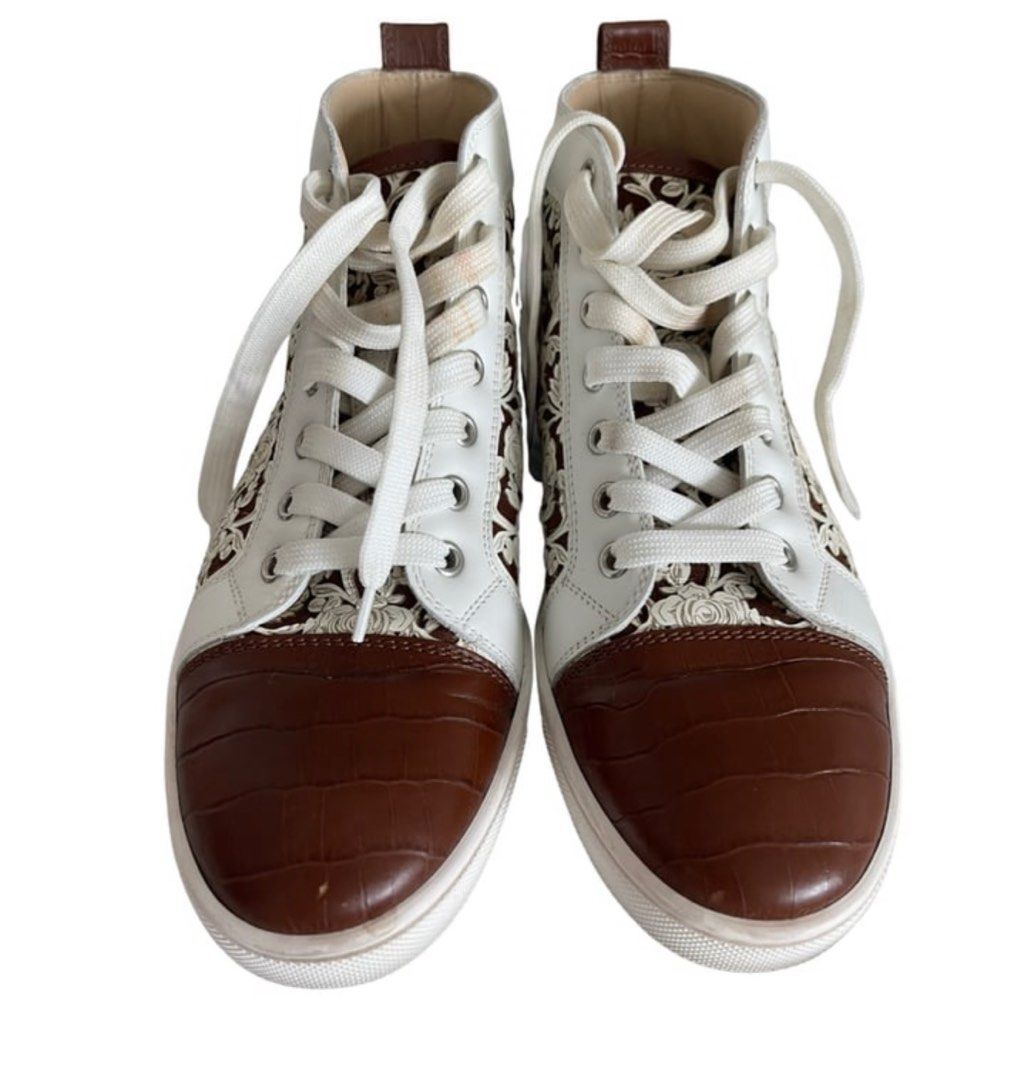 Genuine Christian Louboutin sneakers shoes Women s Fashion Footwear Sneakers on Carousell