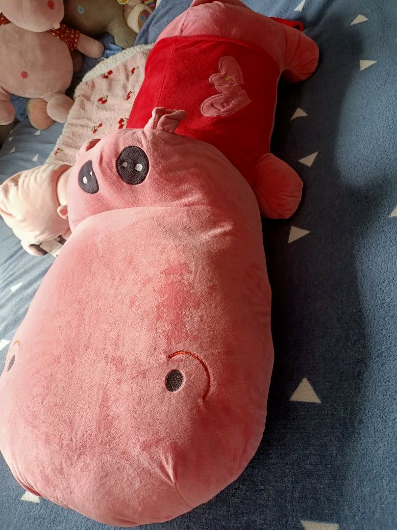Giant on sale hippo teddy