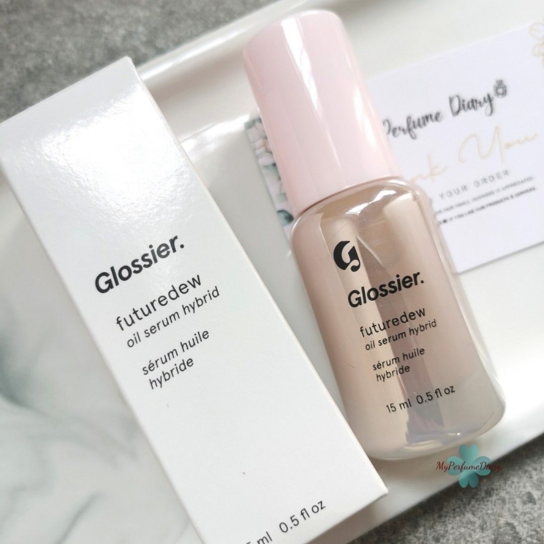Glossier Futuredew Oil Serum Hybrid 15ml, Beauty & Personal Care, Face
