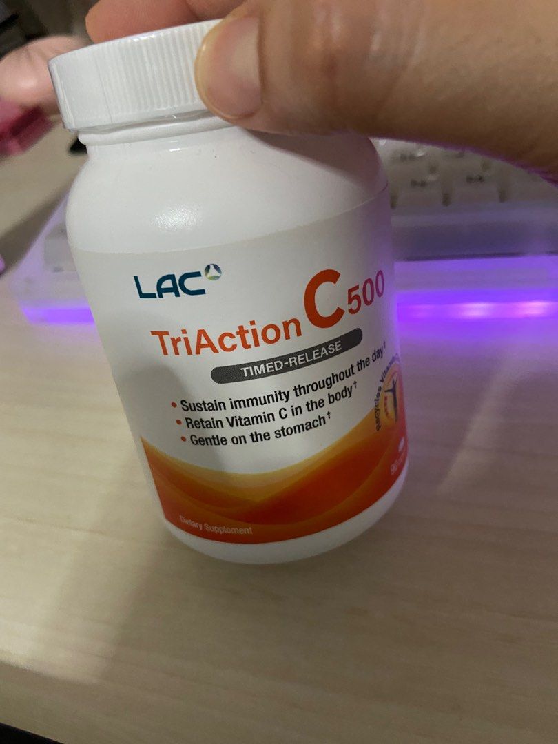 GNC vit c, Health & Nutrition, Health Supplements, Vitamins ...