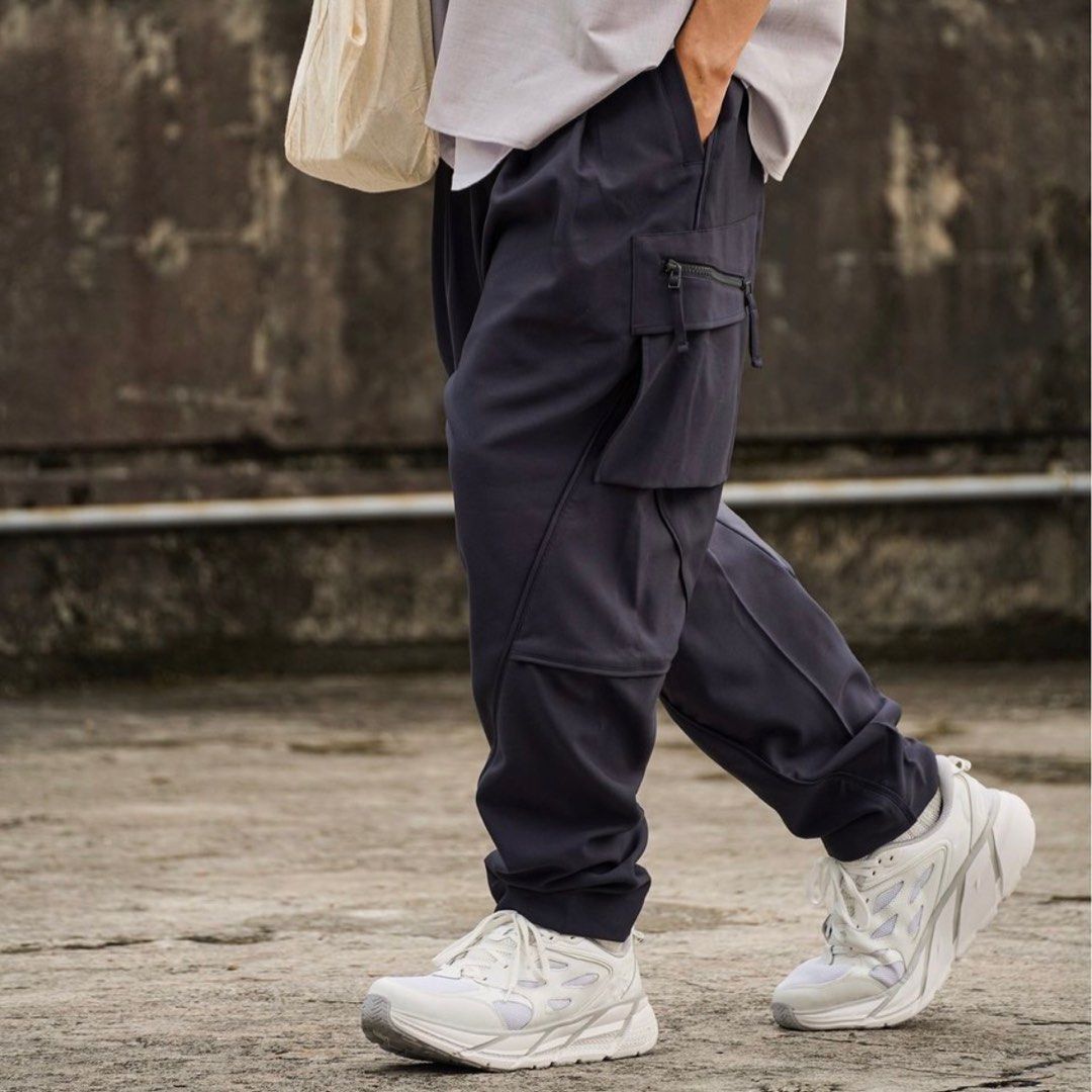 100%全新UG經銷貨GOOPiMADE 孤僻P-4S “Lightshell” 3D Torqued Pants Goopi Marine  3號長褲寬褲錐型褲機能工裝大口袋上寬下窄螺旋版型剪裁舒適彈性輕量化涼感透氣夏天夏日夏季著用