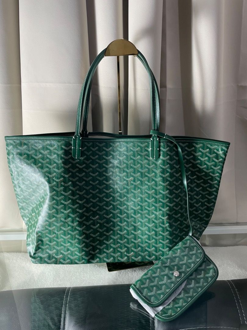 Goyard Tote Bag green 