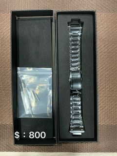 G-shock gshock Casio 手錶 - DW-5600 黑色金屬錶帶