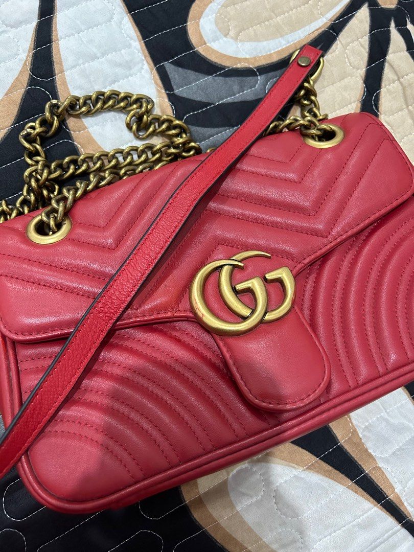 Gucci Marmont Bag, Luxury, Bags & Wallets on Carousell
