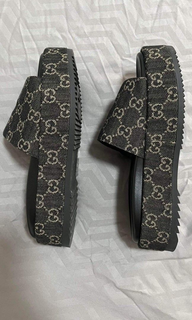 Gucci platform sandals Luxury Sneakers Footwear on Carousell