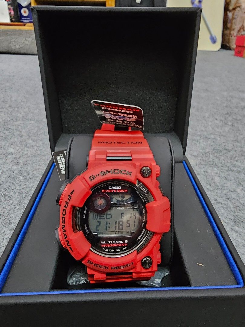 G-SHOCK GWF-1000RD-4JF フロッグマン バーニングレッド - 時計