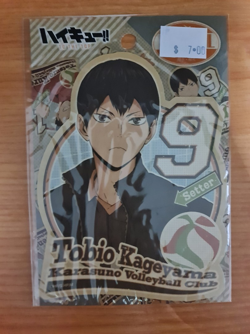 Haikyu!! To The Top Travel Sticker (2) Tobio Kageyama (Anime Toy