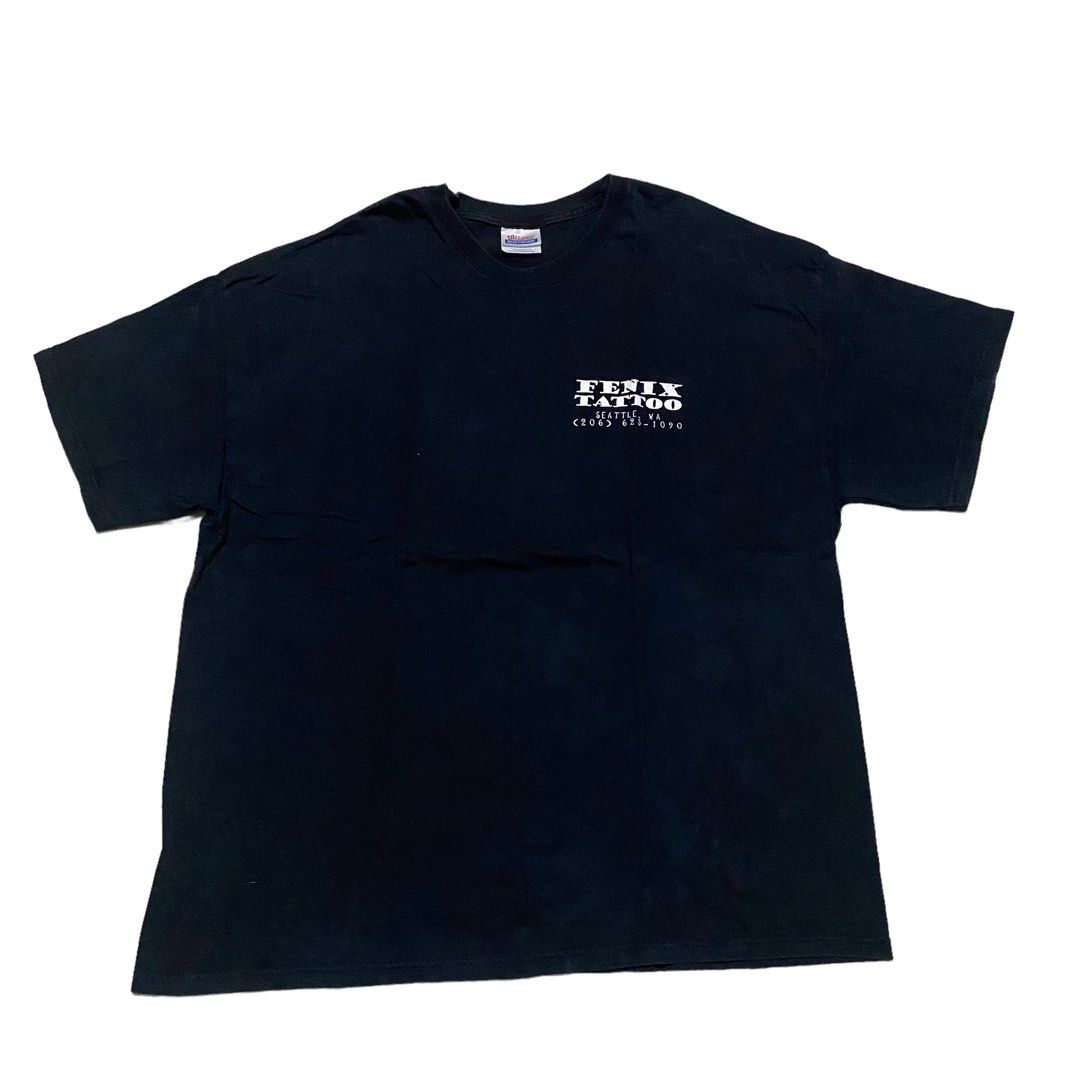 Hanes fenix tattoo tee on Carousell