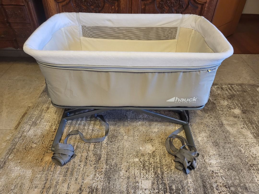 Hauck next to me baby cot, Babies & Kids, Baby Nursery & Kids Furniture