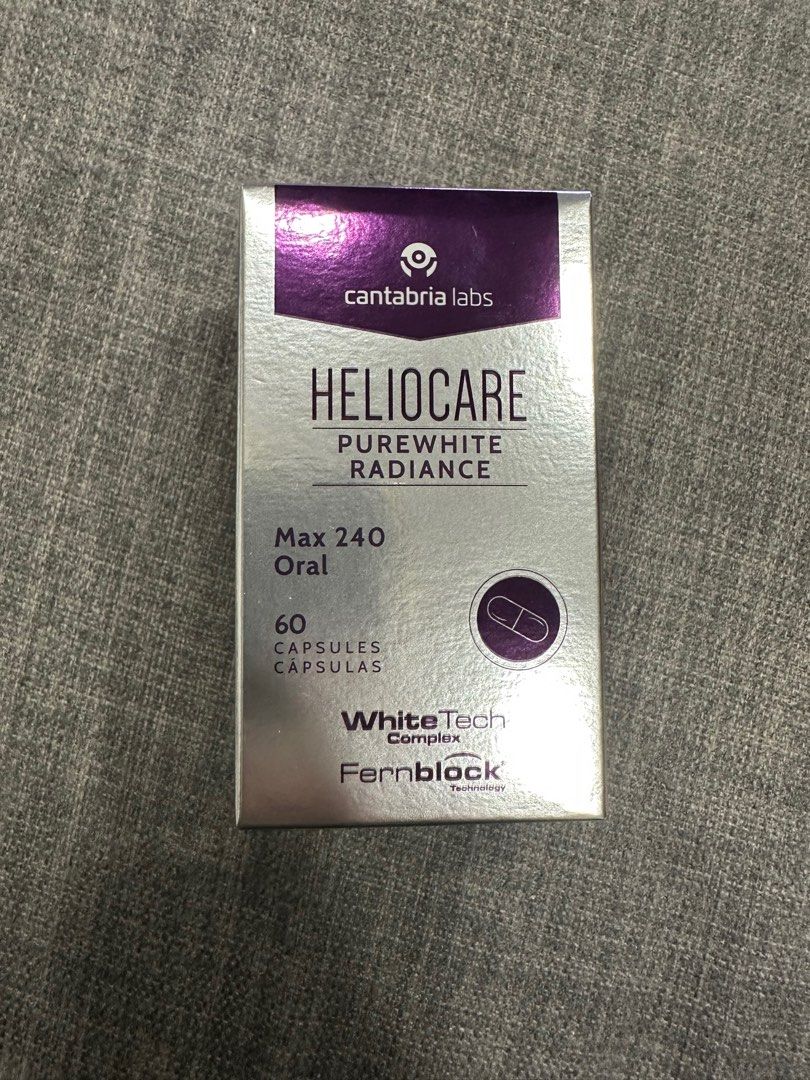 Heliocare Pure White Radiance 60 Capsules, Beauty & Personal Care, Face ...