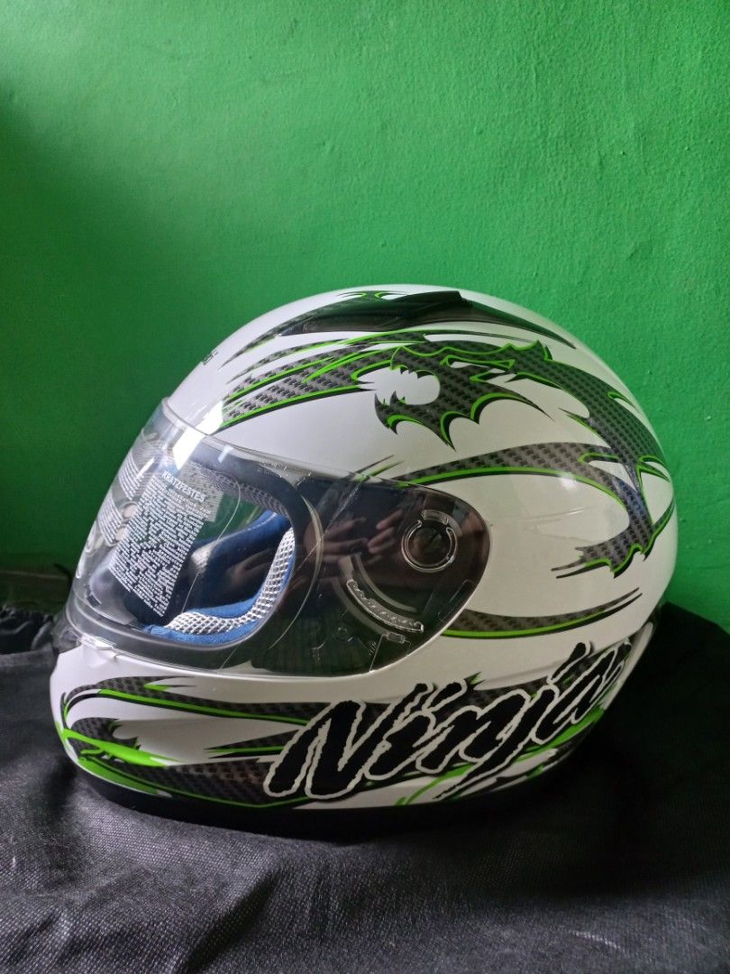 Helm full discount face kawasaki