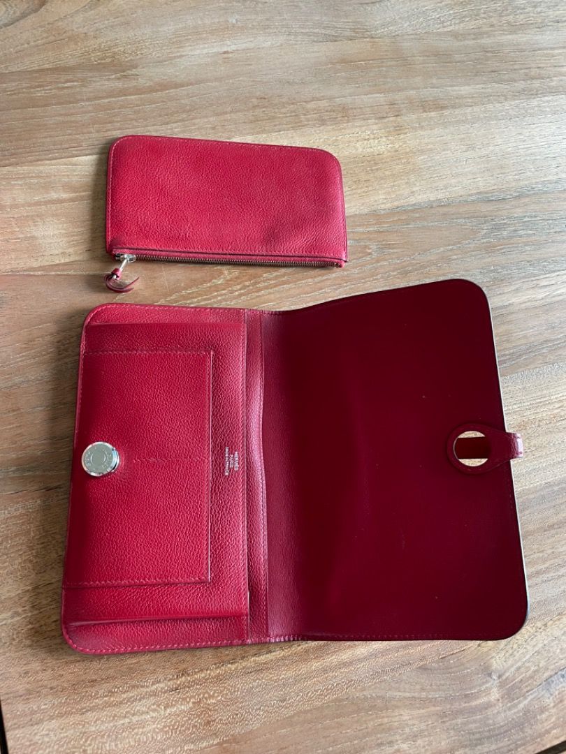 Hermes wallet ( Authentic Hermes Dogon wallet ), Women's Fashion, Bags