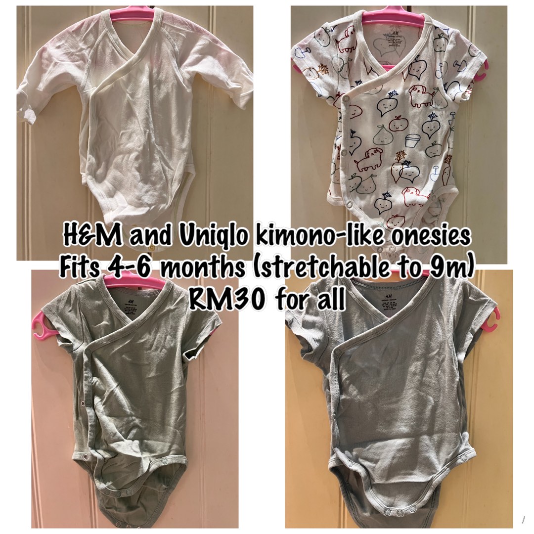 H&m deals kimono onesies