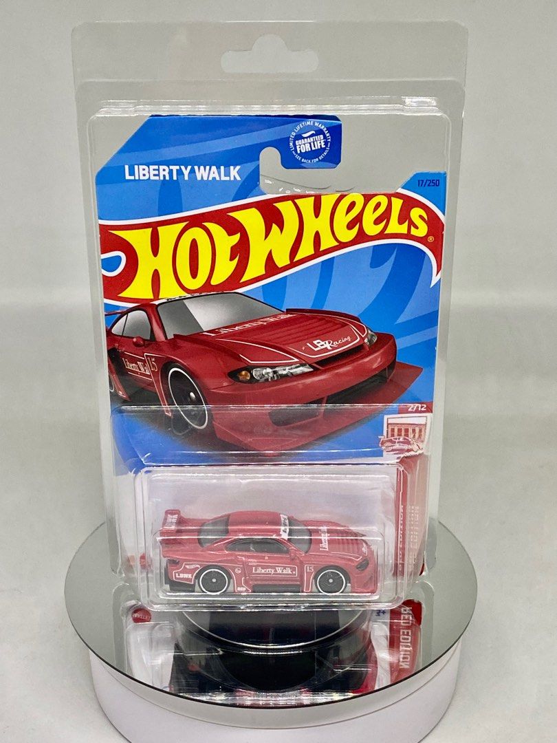 Hot Wheels Liberty Walk LBWK SUPER SILHOUETTE NISSAN SILVIA S15 Red ...