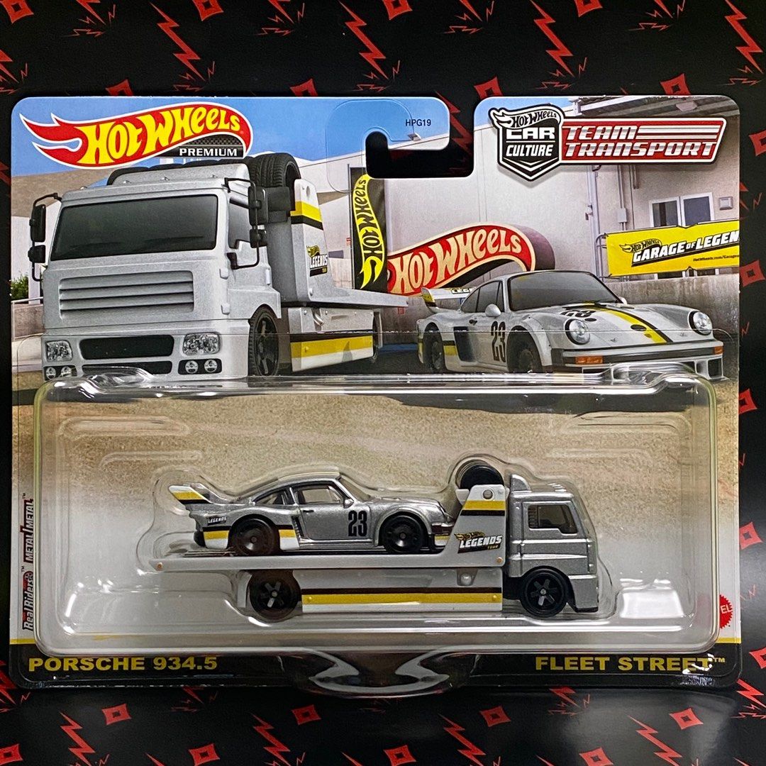 Hot wheels porsche transporter top