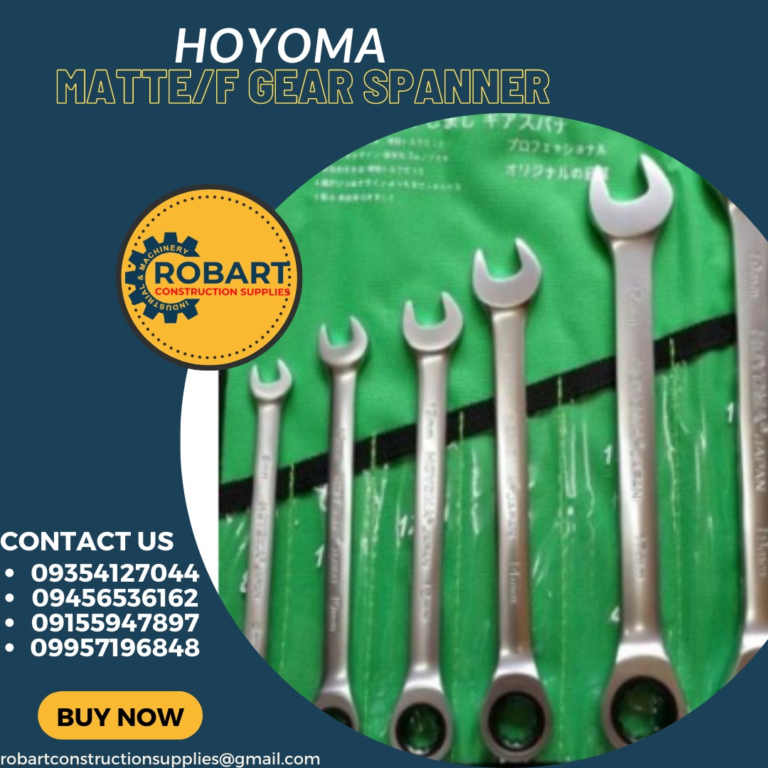 HOYOMA MATTE/F GEAR SPANNER on Carousell