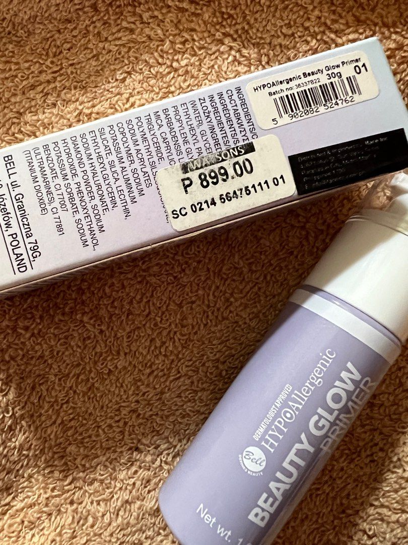 Hypoallergenic primer illuminating beauty glow on Carousell