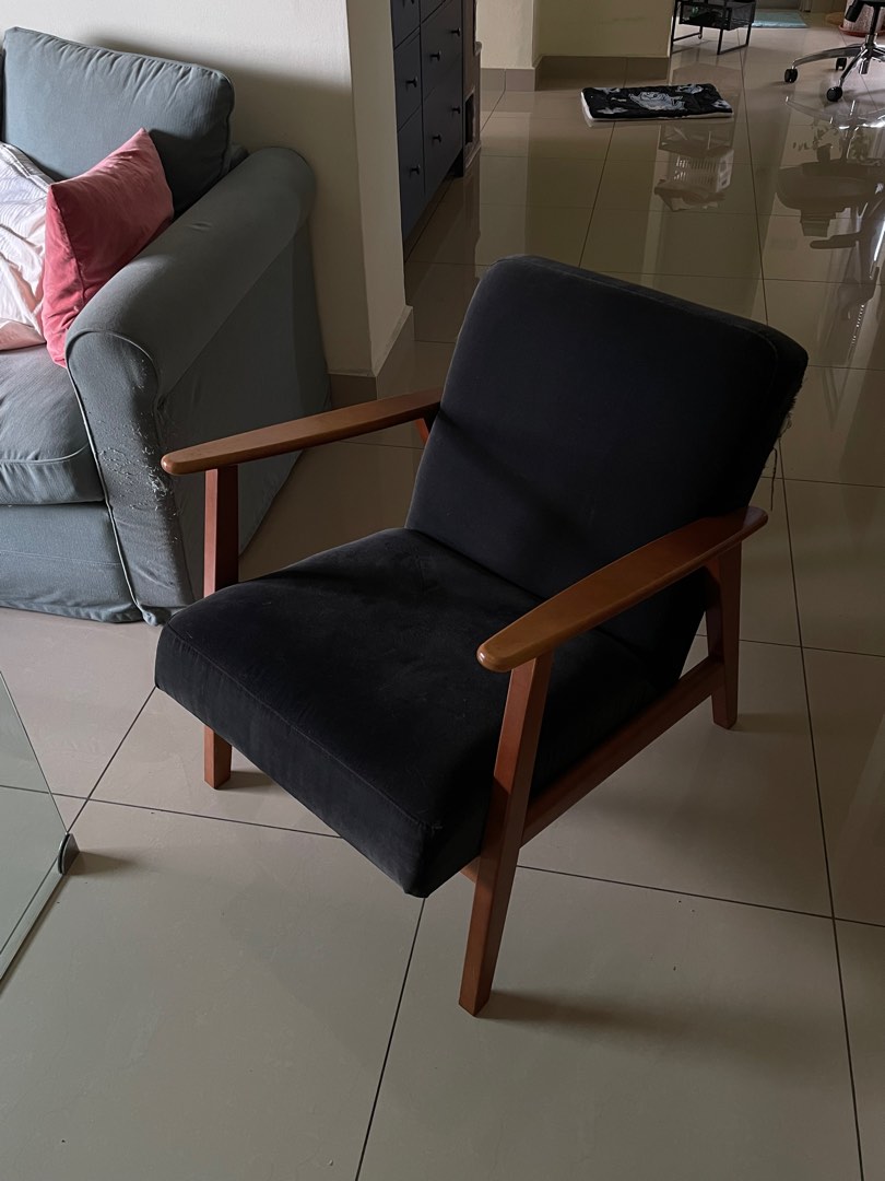 Ikea Armchair Ekenaset, Furniture & Home Living, Furniture, Chairs on