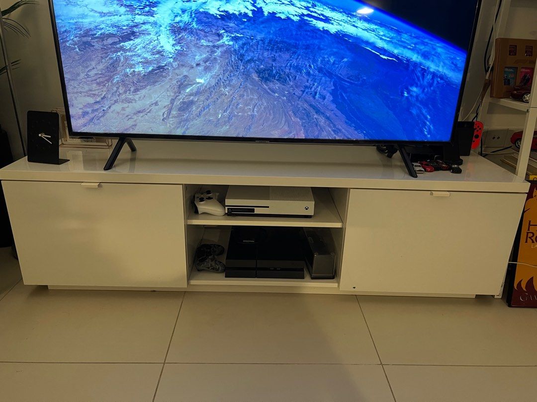 Ikea Byas TV Stand, Furniture & Home Living, Furniture, TV Consoles on