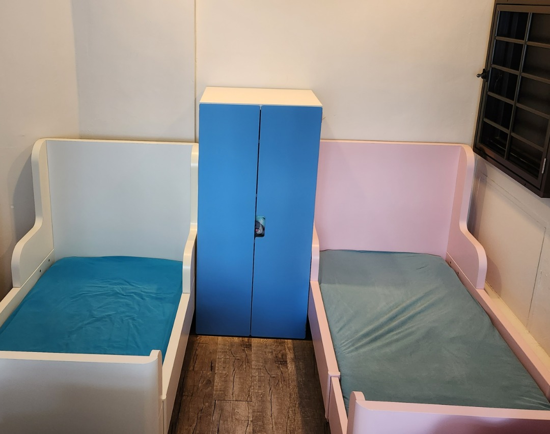 IKEA Children's beds and wardrobe, Babies & Kids, Baby Nursery & Kids