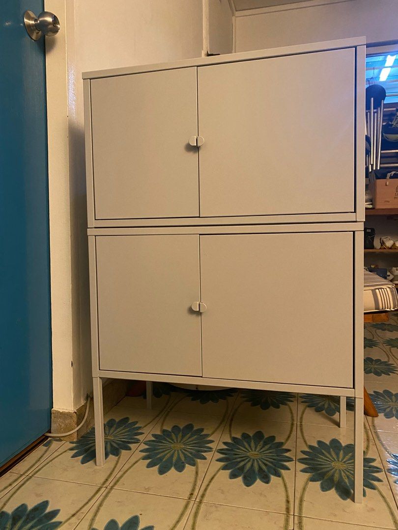 IKEA Lixhult Cabinet x 2 8/10, Furniture & Home Living, Furniture ...