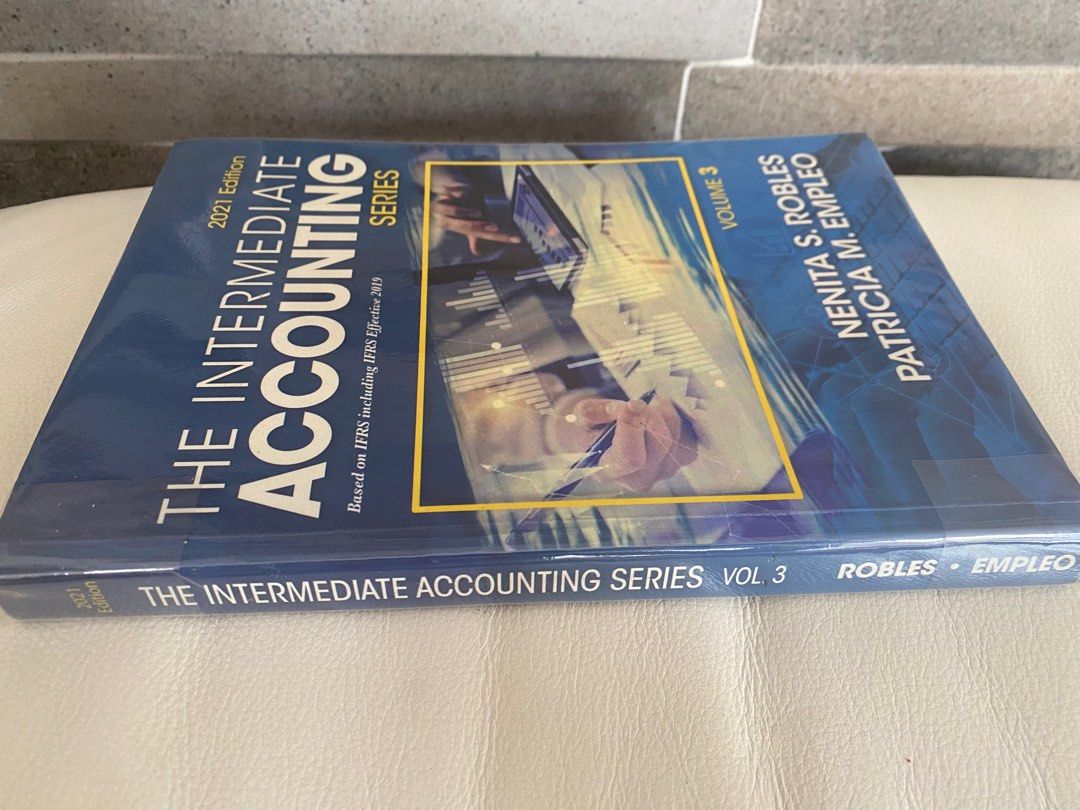 Intermediate Accounting Series Vol. 3 2021 Edition by Nenita S. Robles