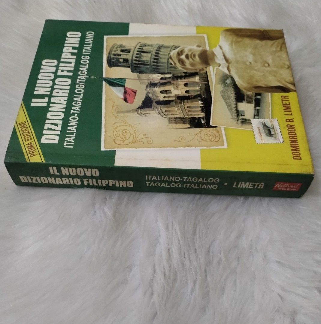 Italian and Tagalog dictionary (Category: Textbooks) located in Muntinlupa City. Submitted by pick.a.buks (Listing ID 1237355669, Image 2). Description: medium soft bound, 491 pages..