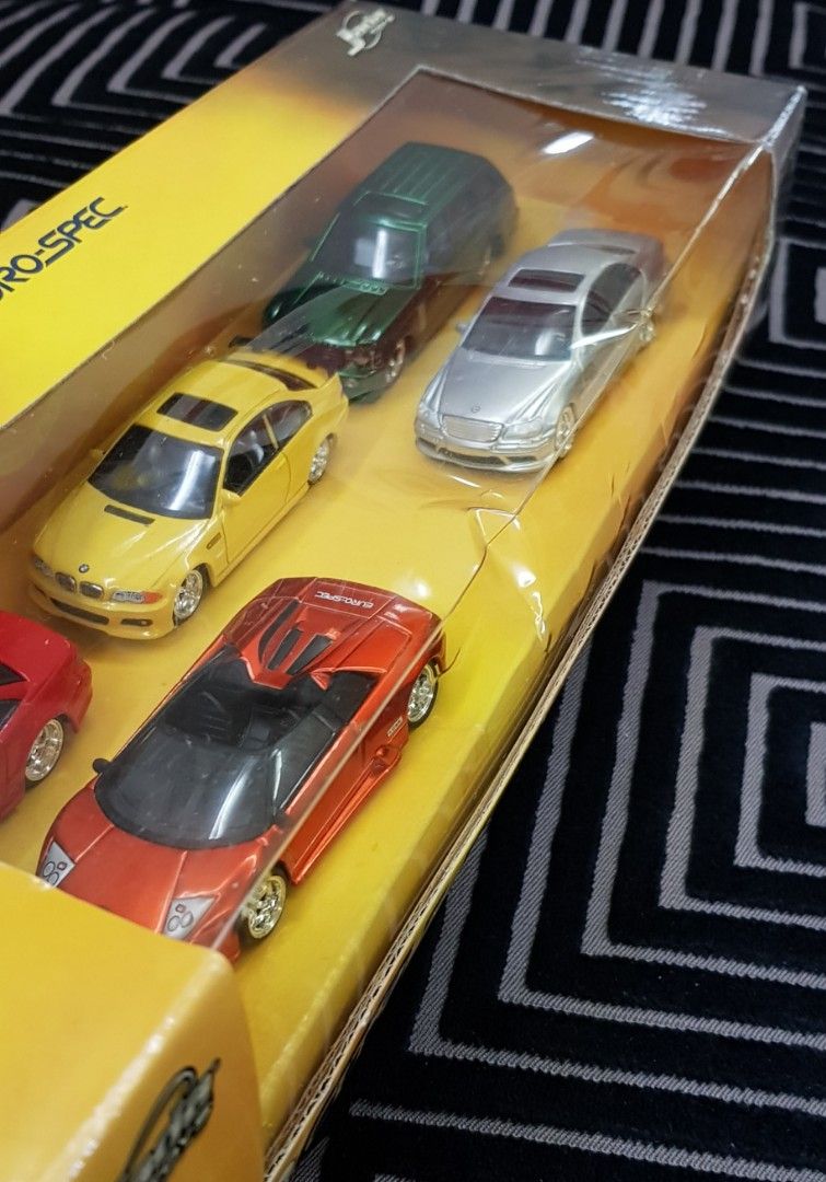 Jada Toys Dub City 5-Deep Euro Spec (Scale 1:64) Car Model Collection