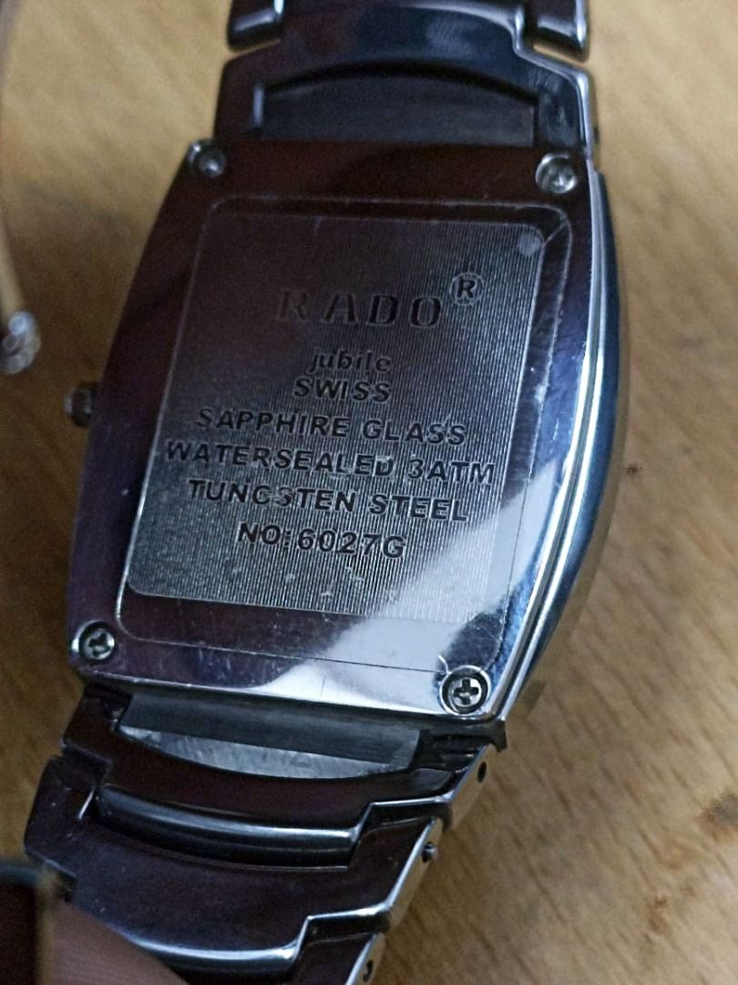 Jam Tangan Original RADO 6027G Fesyen Pria Jam Tangan di Carousell