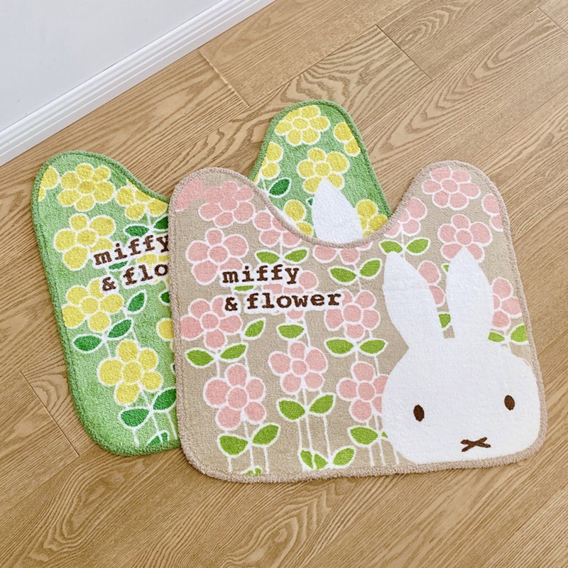 Japan Miffy Toilet Bathroom Rug Floor Mat, Furniture & Home Living