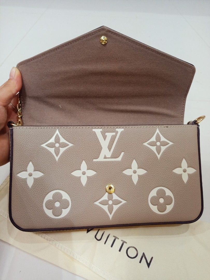 Japan Preloved Lv Wallet Sling (Category: Luxury Bags & Wallets) located in Cebu City. Submitted by day.98 (Listing ID 1237491785, Image 3). Description: selected from japan surplus embossed lv genuine leather coded no flaws with dust bag.