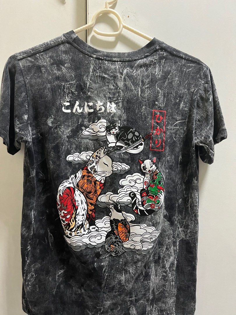Japanese-inspired shirt (from Bangkok) (Category: Tshirts & Polo Shirts ) located in Manila. Submitted by cj.son24 (Listing ID 1237498429, Image 2). Description: Bought at Jodd Fairs for 250 Baht (425 Php) Rfs: seller gave the wrong size Meetups or shipping (buyer’s expense).