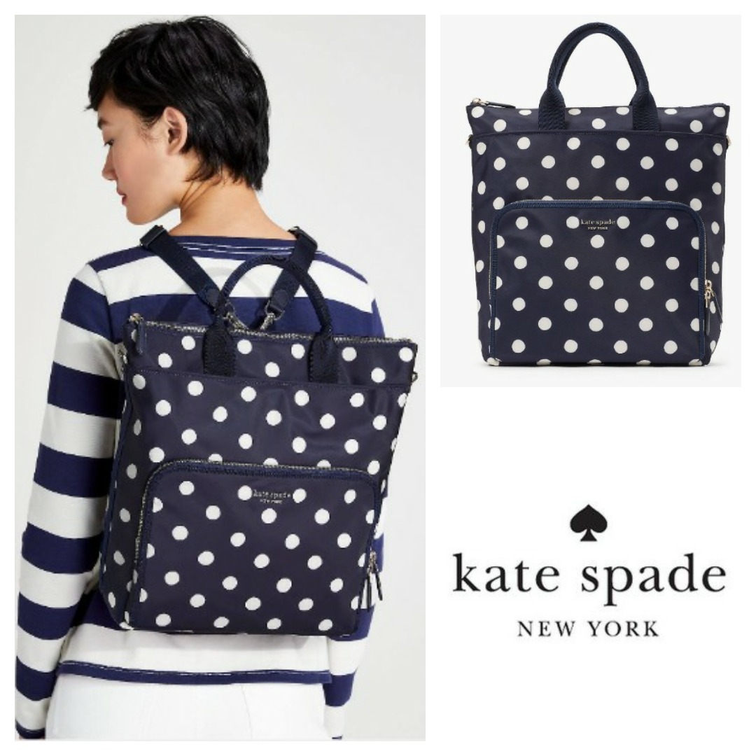 KATE SPADE Little Better Sam Sunshine Dot Convertible Backpack, Women's
