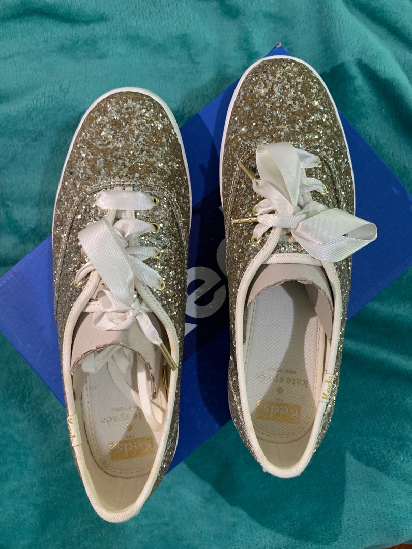 Keds x kate sales spade champion glitter