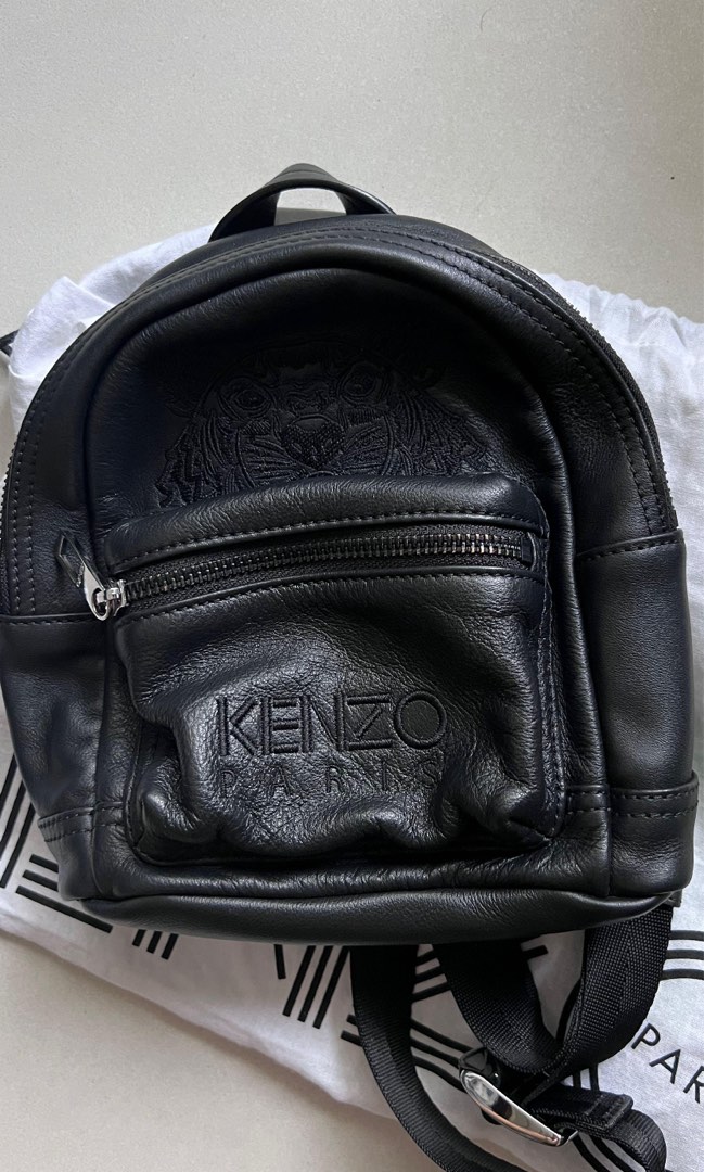 Kenzo leather deals backpack