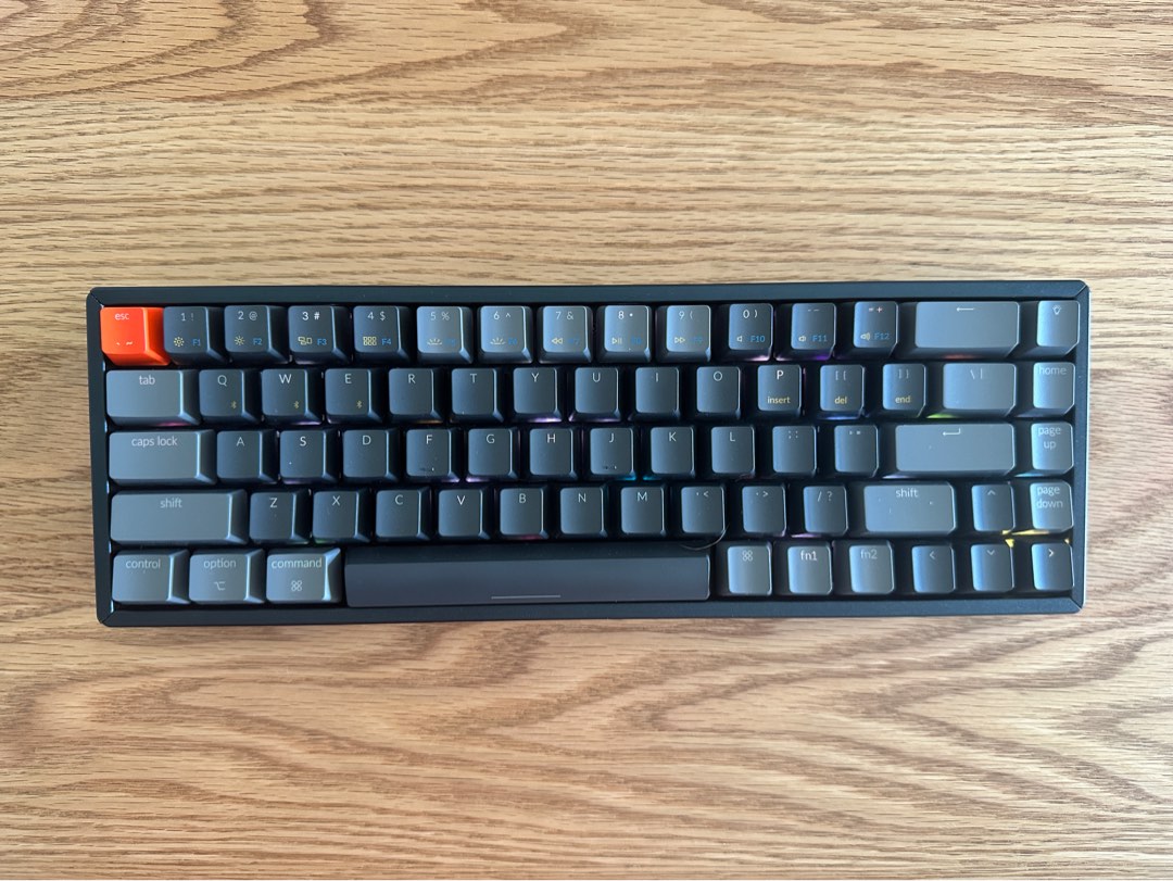 Keychron K6 Bluetooth RGB mechanical keyboard (hotswappable) with