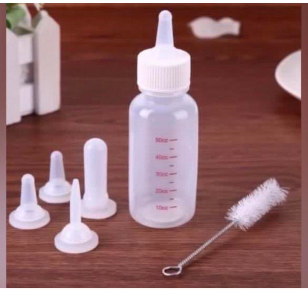 Kitten Bottle (Category: Homes & Other Pet Accessories) located in Singapore. Submitted by tylergram (Listing ID 1237369182, Image 1). Description: Various size nipples to accompany kitten’s growth. Local, instock..