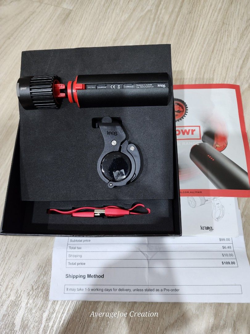 Knog pwr trail 1000l front light on sale