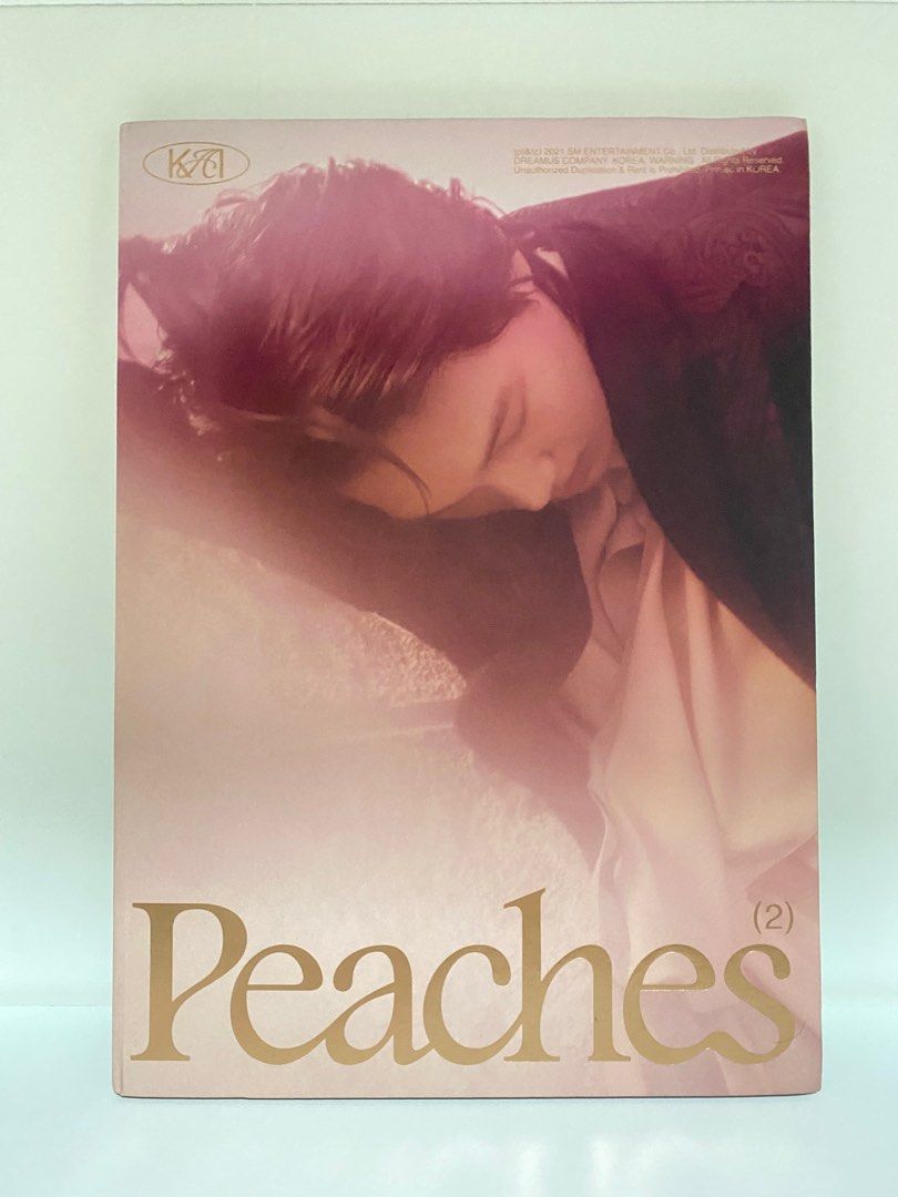[KPOP - EXO] KAI 2nd Mini Album - Peaches (Category: CDs & DVDs) located in Makati City. Submitted by _charmedgoodies (Listing ID 1237496039, Image 3). Description: KAI 2nd Mini Album - Peaches - Digipack ver - Photobook (Peaches and Kisses ver) ✨PHP 700 for all three ✨PHP 250 each - ONHAND - Unsealed but in mint condition - PB and CD only.