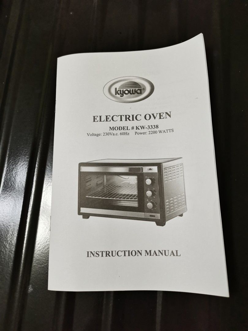 KYOWA Electric Oven 60L (Stainless Steel) on Carousell