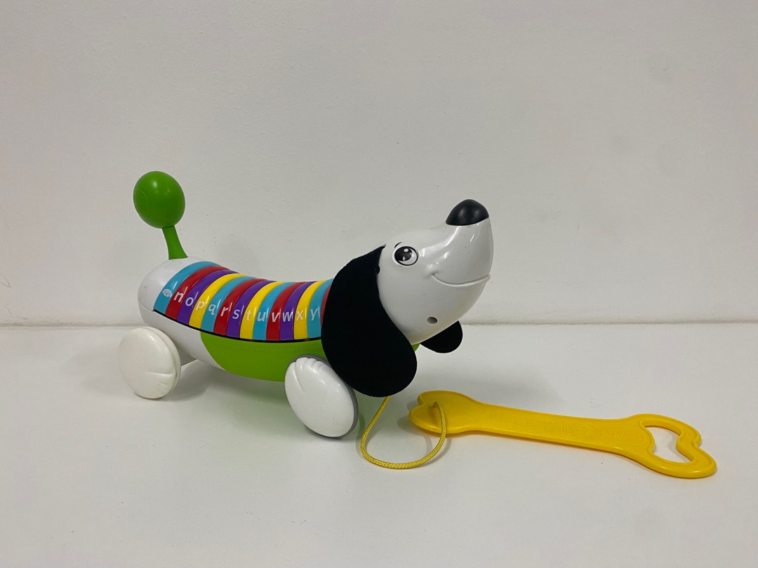 Pull along alphabet dog 2025