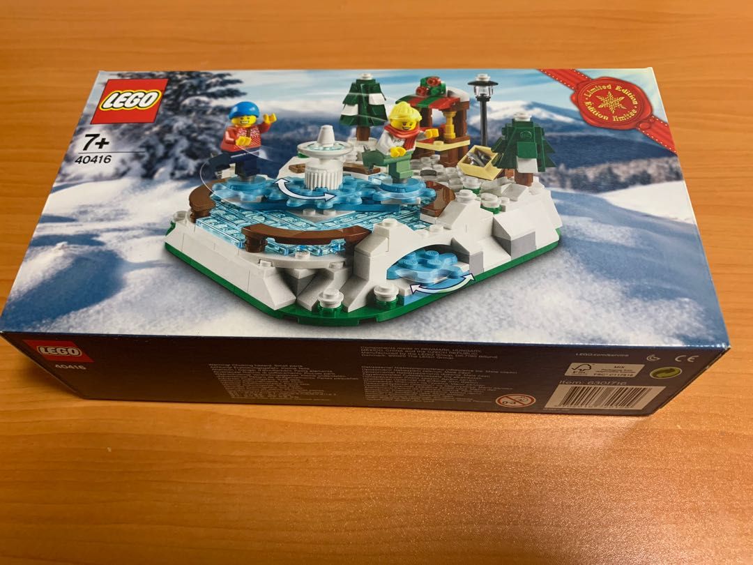 Ice Skate Lego 40416 Review Lego Ice Skating Rink 40416 (Brand New