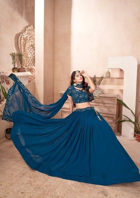 PRE ORDER Lehenga Choli set Party wear Wedding Skirt and blouse