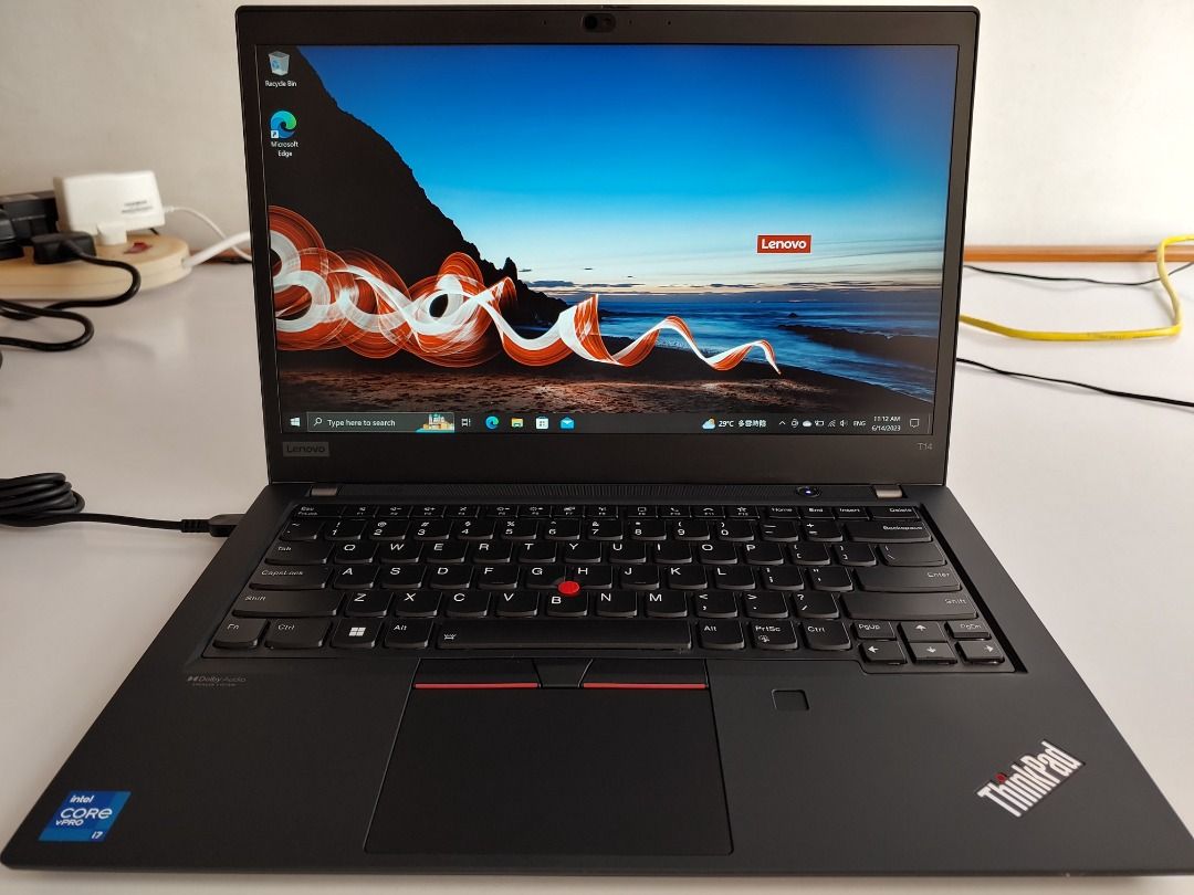 Lenovo ThinkPad T14 Gen 2 i7/32G/512G (In Warranty), 電腦＆科技